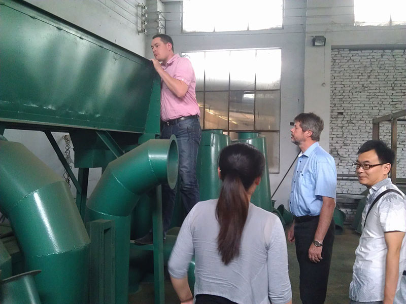 Denmark-Customer-Inspected-Charcoal-Machine
