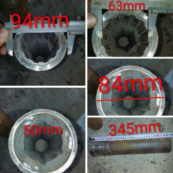 forming_cylinder_sawdust_charcoal_machine