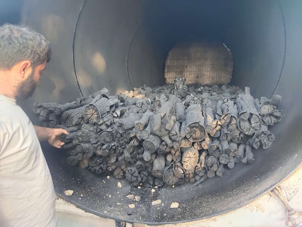 Wood_Charcoal_Horizontal_Carbonization_Furnace
